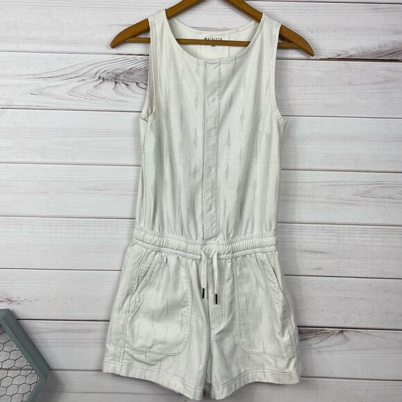 Athleta Grey Printed Farallon Romper Shorts Jumpsuit XXS - Picture 1 of 6